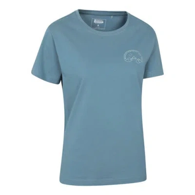 Mountain Warehouse Tree Ring Relaxed Fit T-shirt In Blue