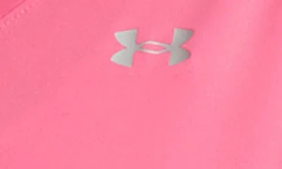Under Armour Velocity Solid V-neck T-shirt In Super Pink