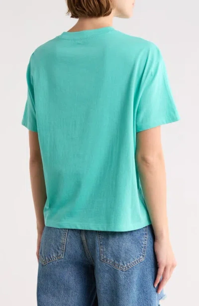 Billabong Wave Break Graphic T-shirt In Teal