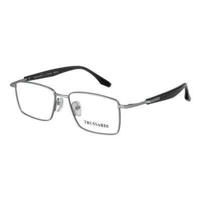 Trussardi Silver Titanium Glasses (frames) In Multi