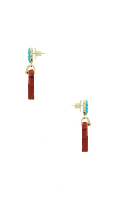 Dannijo Romy Earrings In 멀티