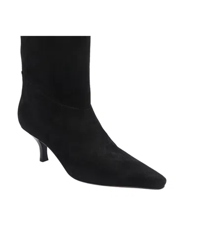 Paris Texas Pointed-toe Tall Boots In Black