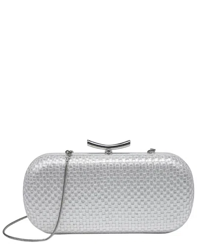 Moda Luxe Victoria Evening Bag In Silver