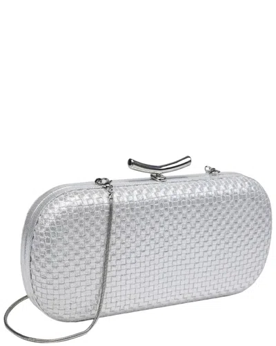 Moda Luxe Victoria Evening Bag In Silver