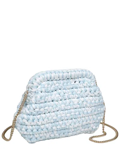 Moda Luxe Raya Clutch In Blue