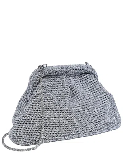 Moda Luxe Amelia Clutch In Silver