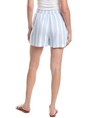 Splendid Linen Blend Drawstring Short In Transparent