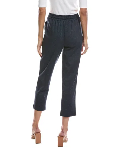 Bernardo Drawstring Slim Pant In Blue