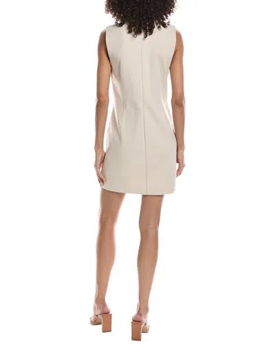 Bernardo Jacket Shift Dress In White