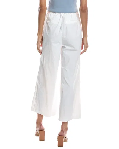 Bernardo Panel Seamed Pull-on Pant In White