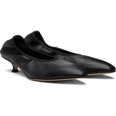 Aeyde Pointed-tip Heeled Pumps In Black