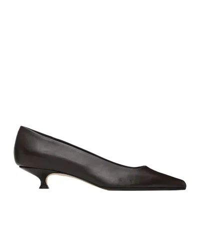 Aeyde Cari Pointed-toe Pumps In Black