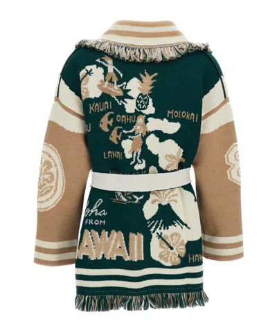 Alanui Preppy-style Patterned Sweater In Multi-color