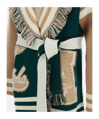Alanui Preppy-style Patterned Sweater In Multi-color