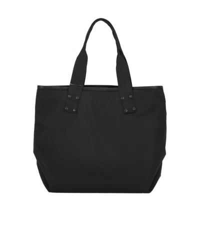 Sacai Double-handle Handbag In Black