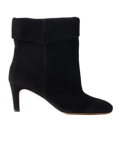 Isabel Marant Eldra Suede Ankle Boots In Blue