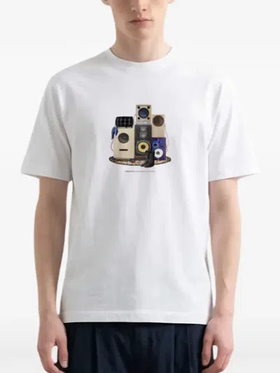 Edmmond Studios Sound System T-shirt In Animal Print