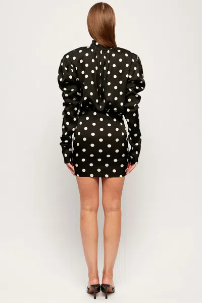 S/w/f Boutique Structured Shoulder Mini In After Hours Dot