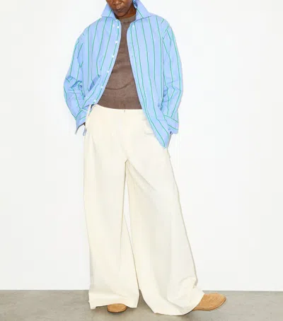 Max & Co . Stripe Plot Twist Shirt In Blue