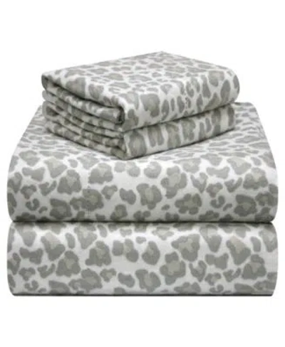 Pointehaven Whimsical Printed Flannel Sheet Sets In Stars