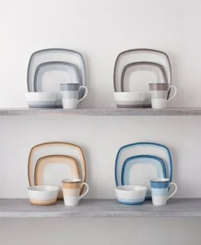 Noritake Colorscapes Layers Dinnerware Collection In Ash