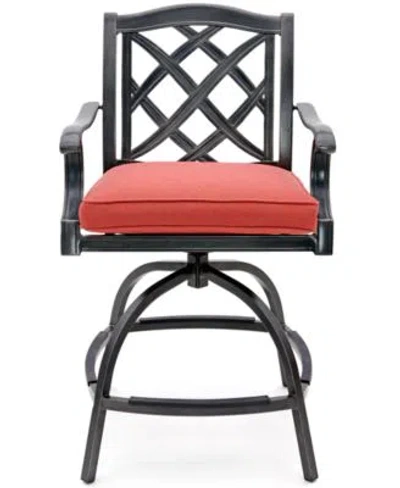 Macy's Wythburn Firepit Collection Created For Macys In Oyster Light Grey,pewter