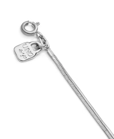 Unode50 Long Chain In Silver
