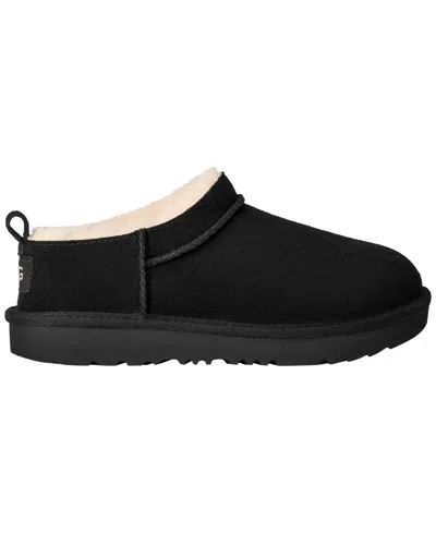 Ugg Kids Pull Tab Classic Boot In Black