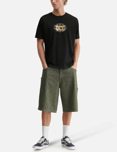 Dime Holy T-shirt In Black/黑色/블랙/ブラック