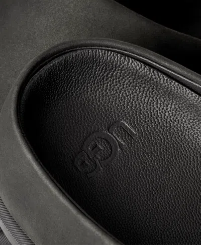 Ugg Slip-on Sabot Shoes With Rounded Toe And Matte Finish In Black