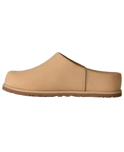 Ugg Silk Lace Slippers Rubber Sole Design In Brown