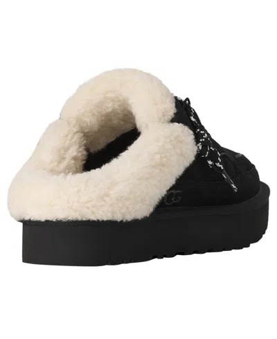 Ugg Round-toe Mules In Black