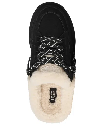 Ugg Round-toe Mules In Black