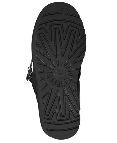 Ugg Round-toe Mules In Black