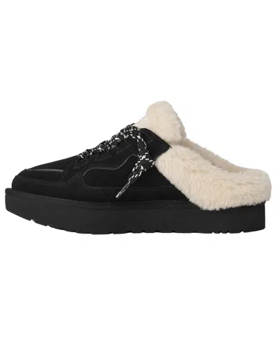 Ugg Round-toe Mules In Black