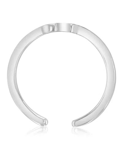 Roxy Waterproof Yellow Key Lock Toe Ring In Platinum