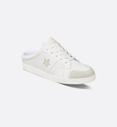 Dior Star Sneaker In White