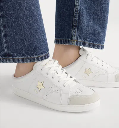 Dior Star Sneaker In White