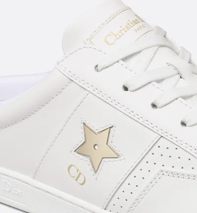 Dior Star Sneaker In White