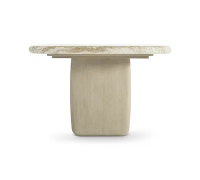 Bernhardt Arcadia 30" Wood Oval Dining Table In Multi