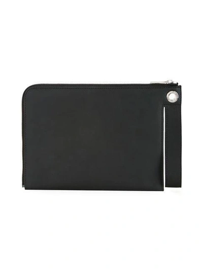 Shop Dion Lee Clutch Mit Handgelenksgurt - Schwarz In Black