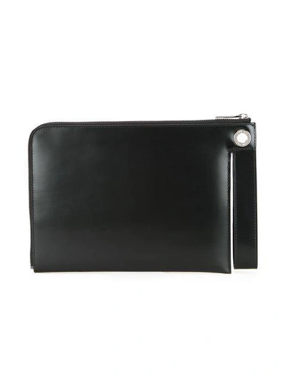 Shop Dion Lee Slit Loop Clutch - Black