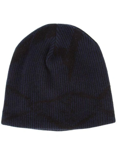 Shop Baja East Cashmere Beanie - Blue