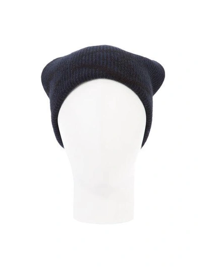 Shop Baja East Cashmere Beanie - Blue