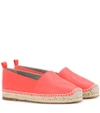 ANYA HINDMARCH Smiley leather espadrilles