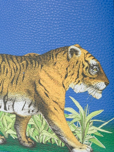 Shop Gucci Bengal Tiger Print Pouch