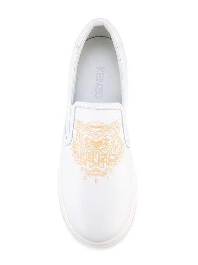 Shop Kenzo K-py Tiger Sneakers