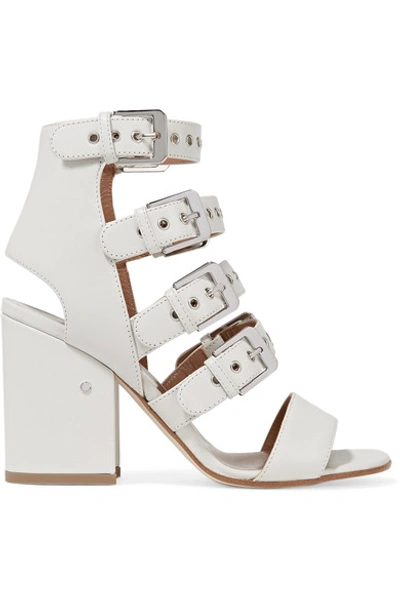 Shop Laurence Dacade Kloe Buckled Leather Sandals