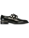 COLIAC pearled trim loafers,METAL(OTHER)100%