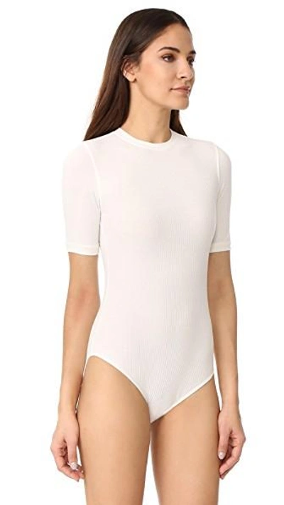 Shop Capulet Sandra Short Sleeve Bodysuit In White